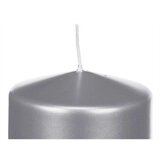  Svijeća Acorde Srebrna 9 x 10 x 9 cm (12 kom.) | shoptok.hr
