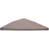 Gazebo Pokrov za gazebo s streho Taupe 300 x 300 cm Poliester in jeklo, (5000309459) | Shoptok.si