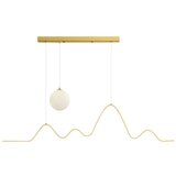Toolight LED viseća lampa LHJ034-CP BRUSH GOLD | shoptok.hr