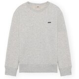 Autry Puloverji Embroidered Logo Crewneck Sweatshirt - Grey Melange Siva Cene