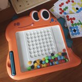 Woopie Montessori magnetna ploča za djecu MagPad, crveni dinosaur | shoptok.hr
