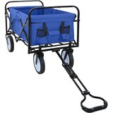  Sklopiva ručna kolica Plava 94 x 53 x 99 cm Oxford tkanina | shoptok.hr