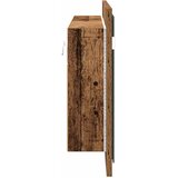  LED Ogledalo s Ormarom s policom Staro drvo 100 x 12 x 45 cm | shoptok.hr