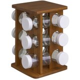 Casa Selección Posude za začine u setu 12 kom sa stalkom Bamboo Walnut – | shoptok.hr