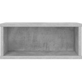  Stalak za CD-ove 2 kom. Betonska siva 40 x 17 x 17 cm | shoptok.hr