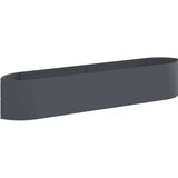  Povišeni vrtni krevet Antracit 220 x 40 x 40 cm Čelik | shoptok.hr