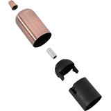  Grla za žarulje 2 kom crvena bronca E27 41 x 86 mm | shoptok.hr