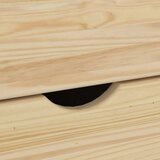  Gležnji kabinet Rjava 65,5 x 34 x 39 cm Masivno borovo les, (5000232536) | Shoptok.si