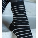 Gemre Black and White Warm Socks Sella | Shoptok.si