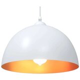  Viseće svjetiljke 2 kom podesive visine E27 bijela Ø 30cm metal | shoptok.hr