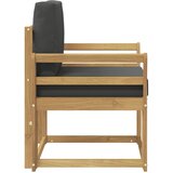  2 Komad Set vanjskih sofa Poliester Bijela i Antracit | shoptok.hr