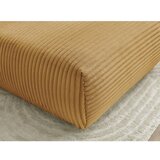 Bobochic Paris Gorčično rumen tabure iz rebrastega žameta Lucien – | Shoptok.si
