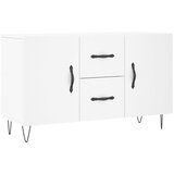 Maison Chic Komoda - Predalnik bela 100x36x60 cm inženirski les, (21716252) | Shoptok.si