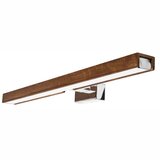  Brilagi-LED kupatilsko osvetljenje za ogledalo WOODY MIRROR, LED 12 W, 230 V, IP44, hrast/hrom | Eponuda.com