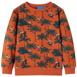  Dječja topla majica svijetla boja hrđe 92 | shoptok.hr