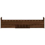  Kreveta s uzglavljem i podnožjem boja hrasta 90 x 200 cm | shoptok.hr