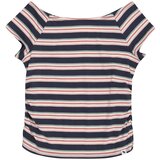 Abercrombie & Fitch Majica nočno modra / pastelno zelena / roza / pastelno rdeča / bela | Shoptok.si
