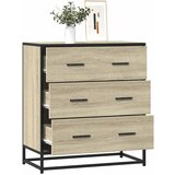 vidaXL Komoda boja hrasta 68x35x76 cm konstruirano drvo i metal Cijene