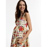 Reserved Pamučna midi haljina - šaren | shoptok.hr