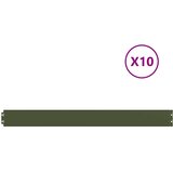  Rubovi za travnjak 10 kom Maslinasto zeleni 10x103 cm | shoptok.hr