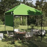 Šator s nadstrešnicom Zelena 194 x 194 x 251 cm tkanina | shoptok.hr