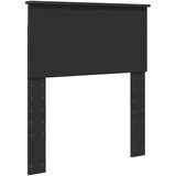  Krevetna konstrukcija Crna 75 x 190 cm Inženjersko Drvo | shoptok.hr