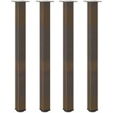  Noge za barski stol 4 kom prirodni čelik 110-112 cm čelik | shoptok.hr