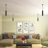  Luster na kablu 1xGU10/35W/230V 30 cm crna | Eponuda.com