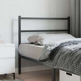  Kovinsko posteljno vzglavje črno 107 cm, (21142470) | Shoptok.si
