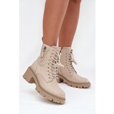 VINCEZA Insulated Women's Boots Made of Natural Leather Black 66671 | Shoptok.si