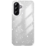 AVIZAR Ovitek za Galaxy A57 Glitter Edition z dvignjenim okvirjem kamere, Srebrna, (5000274642) | Shoptok.si