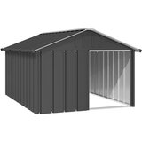  Kućica za pse antracit 116,5 x 153 x 81,5 cm pocinčani čelik | shoptok.hr