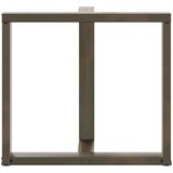 vidaXL Noge za blagovaonski stol T-oblika 2 kom 70x35x(72-73) cm čelik | shoptok.hr