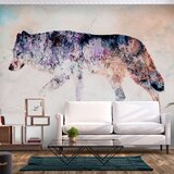  Samoljepljiva foto tapeta - Lonely Wolf 196x140 Cijene
