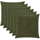  Presvlaka za jastuk 6 kom. HEERLEN Zelena 70 x 70 cm - Osnovni Zelena 6 | shoptok.hr