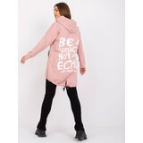 Italy Moda Sweatshirt-DHJ-BL-20136.37-light pink | shoptok.hr