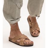 D/CEO Black slippers with fur insulated Valle | shoptok.hr