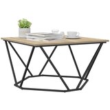  Kava Stol Sonoma hrast 80 x 80 x 45 cm Inženjerska drva i čelik | Eponuda.com