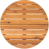  Okrugli vrtni bočni stolić Ø70x75 cm Masivno drvo akacije | shoptok.hr