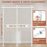 WELDUN nastavljivo stojalo za pregrado 227–312 cm | Shoptok.si