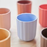 OYOY Mini Svijetlo plave/smeđe plastične dječje šalice u setu 2 kom Pullo – | shoptok.hr