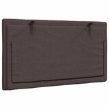  Jastuk za uzglavlje Hanko tamnosmeđi 80 cm od tkanine | shoptok.hr