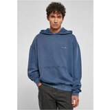 Urban Classics Plus Size Small Embroidery Hoody spaceblue Cene