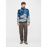 Columbia Športen pulover 'Helvetia™ II' modra / mornarska / opal / off-bela | Shoptok.si