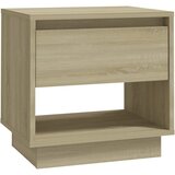  Noćni ormarić boja hrasta 45 x 34 x 44 cm od konstruiranog drva | shoptok.hr