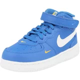 Nike Sportswear Tenisice 'Force 1' plava / žuta / bijela