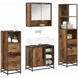vidaXL set namještaja za kupaonicu 4 pcs staro drvo 65 x 33 x 60 cm | shoptok.hr
