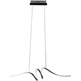  LED luster na sajli LOOP LED/28W/230V, crni | Eponuda.com