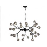 Luna 118 luster 27*G4(220V) black/smoked glass
