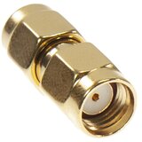 Exeshop konektor rp-sma/f dvostruki (spojnica) zlatni | ePonuda.com